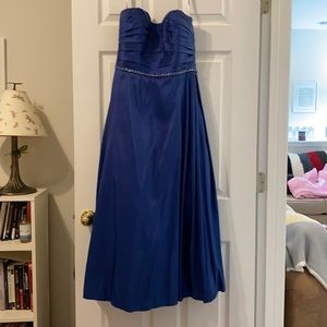 Cobalt Blue Bride’smaid Dress
